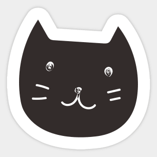 cute cat design Sticker